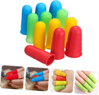 Protective Finger Sleeves Silicone Heat Gloves Thumb Protector for Bbq Winter Little Hands