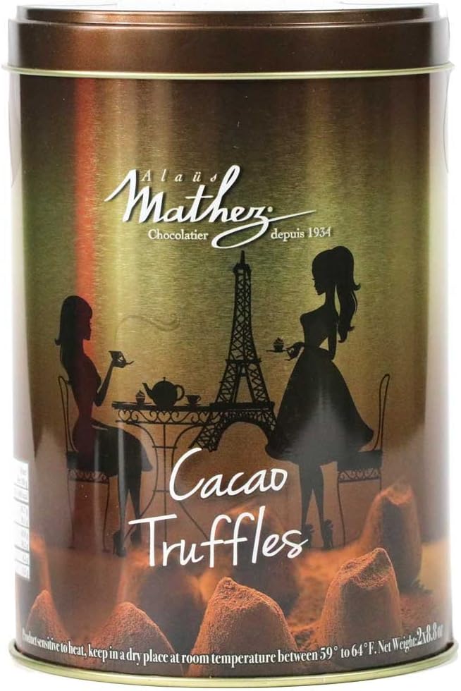 Mathez Chocolatier French Cacao Truffles 500g (Gold)