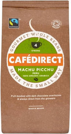 Cafédirect Fairtrade Machu Picchu Organic Coffee Beans (227g) - Pack of 2