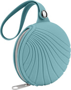 Desing Wish Menstrual Cups Case Storage Bag Travel Period Cup Carrying Pouch Washable Leak-proof Silicone Bag for Menstrual Cup, Tampons, Keys and Other Small Items (Light Green)