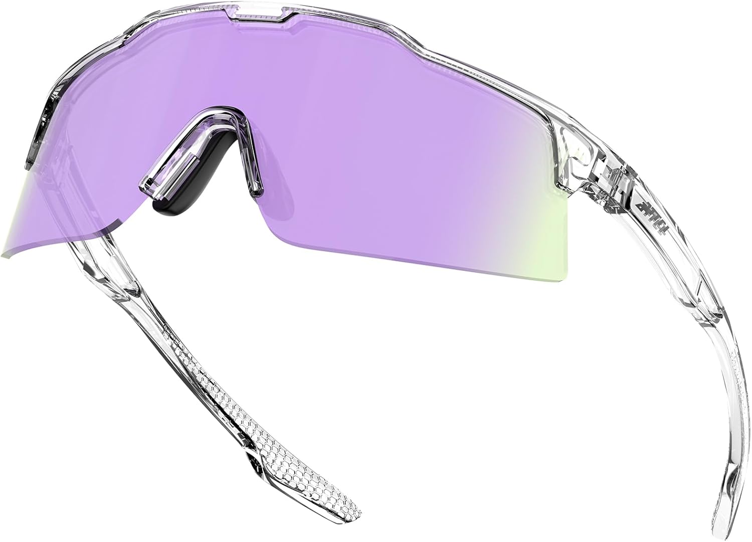 ATTCL Unisex TR90 Cycling Sunglasses for Men Women - PC Lens Sports Glasses Biking Fishing Running