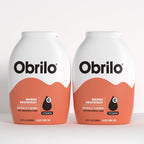 Obrilo Water Enhancer Liquid Flavoring Drops - ZERO Sugar/Calorie, Dye Free, Naturally Flavored Drink Syrup, 2.0 fl oz x 2 Bottles for Kids & Adults (Mango Grapefruit)