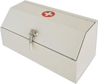 Lock Box for Safe Medication Storage, Lockable Medicine Cabinet with Child-Proof Organizer, Wall Mounted for Prescriptions, Personal Medicines, and Medical Supplies - Secure and Durable