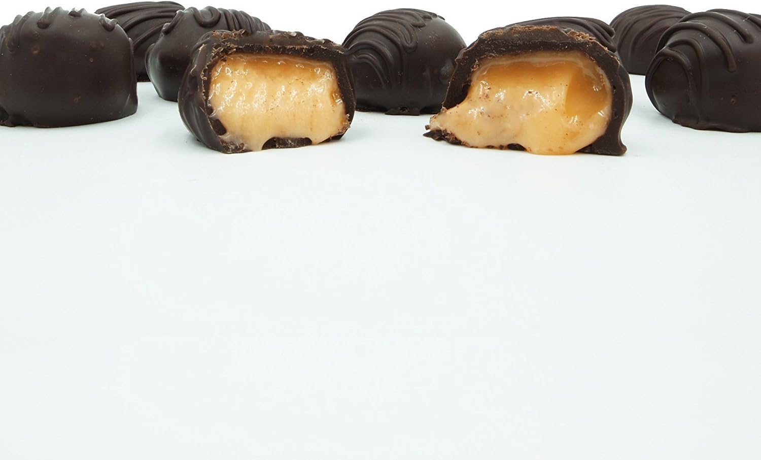 Philadelphia Candies Homemade Orange Creams, Dark Chocolate 1 Pound Gift Box
