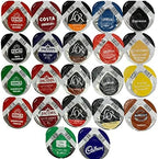 Tassimo 22 T- Discs Pods Variety Pack: Coffee, Chocolate Capsules in StormBrew Gift Box