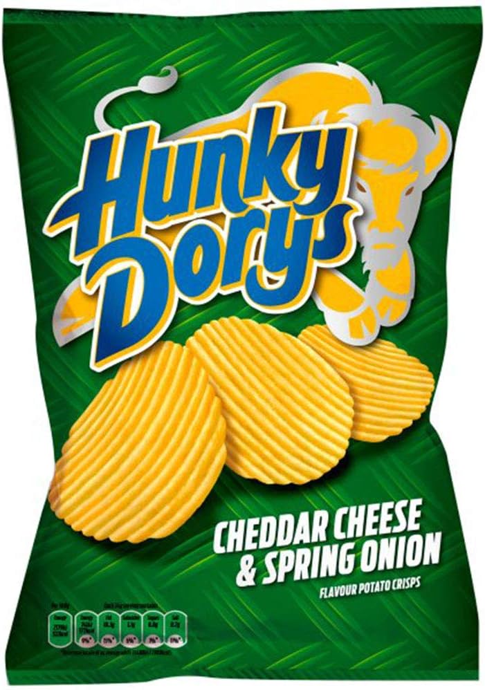 Hunky Dorys Cheese & Onion Large Bag 12 x 135g