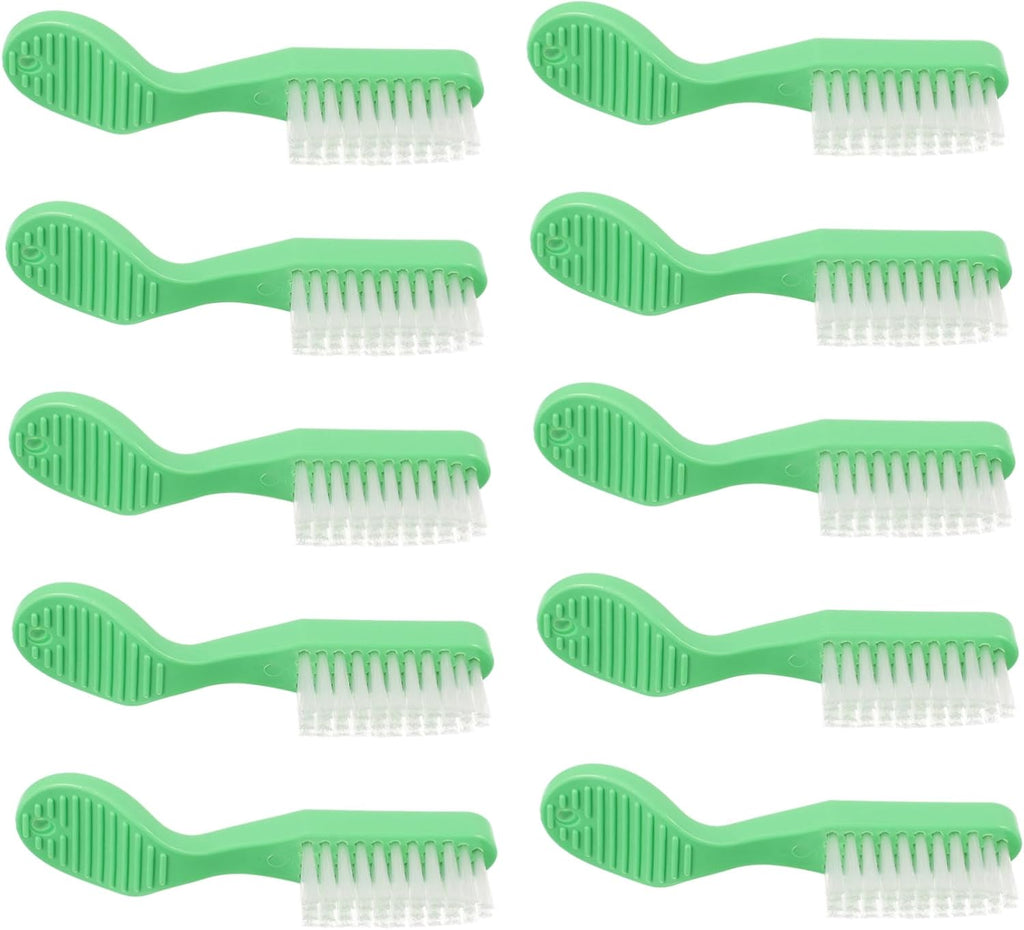 Didiseaon 10Pcs Toothbrushes for Prisons Gentle Soft Bristles Portable Design for Inmates Compact Toothbrushes for and Transport Cost Supplies