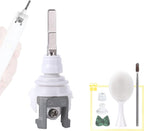 Electric Toothbrush Metal Shaft/Link Rod Replacement Parts Compatible with Philips HX9340 HX9350 HX6340 HX6530 HX6710 HX6920 HX9140 HX8910, Shaft Connector Block with Waterproof Rubber Seal