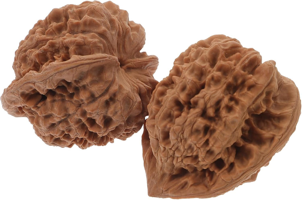 Gatuida 2pcs Walnut Hand for Fitness and Massage Traditional Hand Exercise Equipment for Relief Easy to Clean Compact Design and Muscle Flexibility