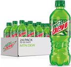 Mountain Dew Soda, 20 Fl Oz (Pack of 24)