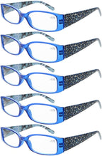 Eyekepper 5 Pairs Reading Glasses for Women Reading Inlcude Reader Sunglasses