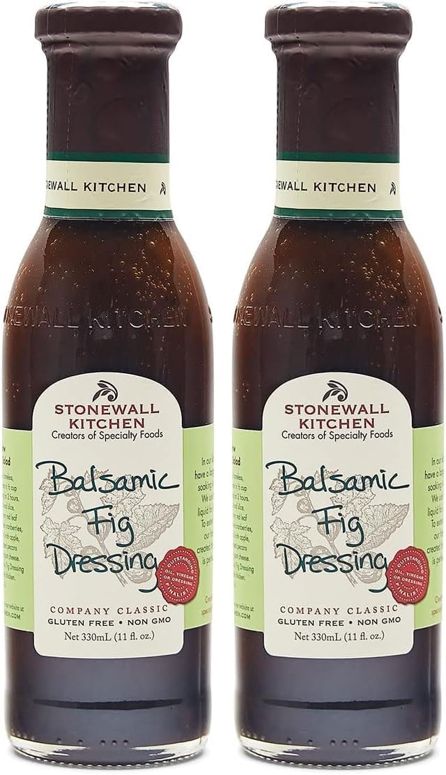 Stonewall Kitchen Balsamic Fig Dressing, 11Ounces (Pack of 2)