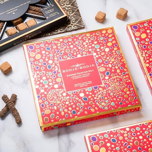 Booja-Booja Gourmet selection No.1 Vegan Chocolate Truffles & Loglets 289g