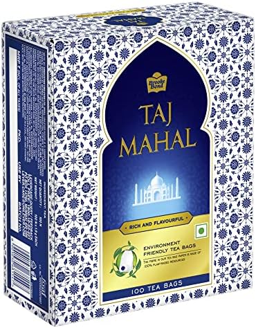 Taj Mahal Brooke Bond, 1 Leaf Tea, 100 Tea Bags