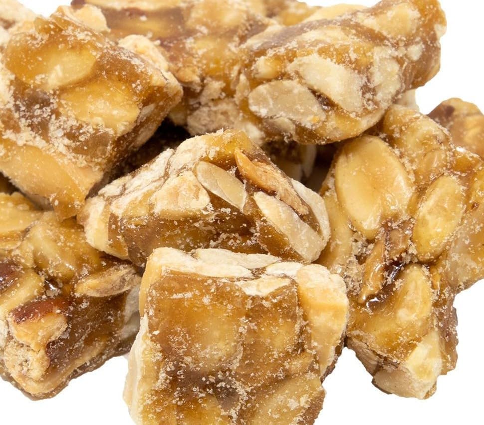 Old‑Fashioned Peanut Squares – 2 lb Resealable Bag – Crunchy Bites Made with Roasted Peanuts – Classic Retro Treat for Snacking, Candy Dishes & Gifts