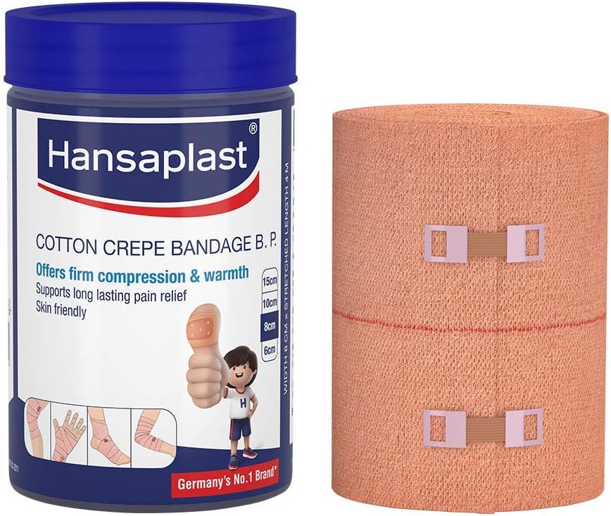Hansaplast Cotton Crepe Bandage B.P 8cm x 4m
