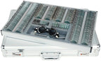 266-PC Optical Trial Lens Set Kit for Optometrists Optometry Trial Lens Set 0.25D Precision Steps with Lockable Case