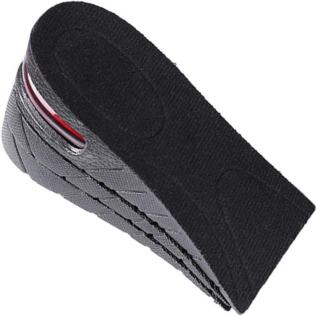 Beaupretty Invisible Height Increase Insoles, 3-Layer Adjustable Shoe Elevation Inserts for Men and Women, Inner Heightening Shoe Pads for Daily Wear and Sports