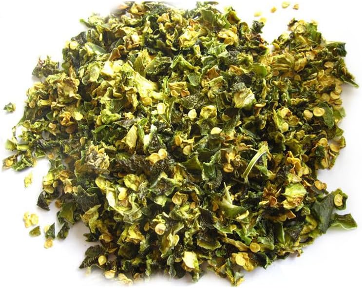 Green Jalapeno Pepper Flakes by Magic Plant, 1 LB Bulk – Fine Ground Chili - Popular and Versatile | Staple in Mexican Cuisine | Mild - Medium Heat | Add to any Dish or Drink | Pure - Non-GMO