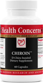 Chiroin D-Chiro Inositol Capsule Supplement – Glucose & Lipid Metabolism Support – Chirositol Extract – 60 Capsules, 300mg – Liver & Hormonal Health Formula