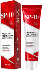 SP-10 Probiotic Toothpaste, SP-10 Probiotic Toothpaste Whitening, Fresh Breath, Deep Cleaning Care 4.23oz