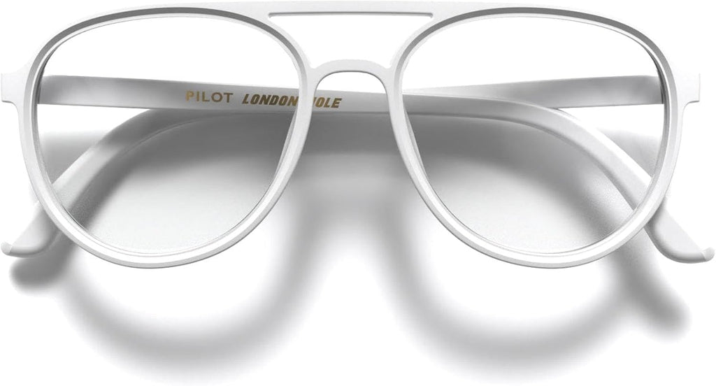 LONDON MOLE® Pilot reading glasses | Cool pilot style shaped readers | Men’s Women’s Unisex | Spring hinges