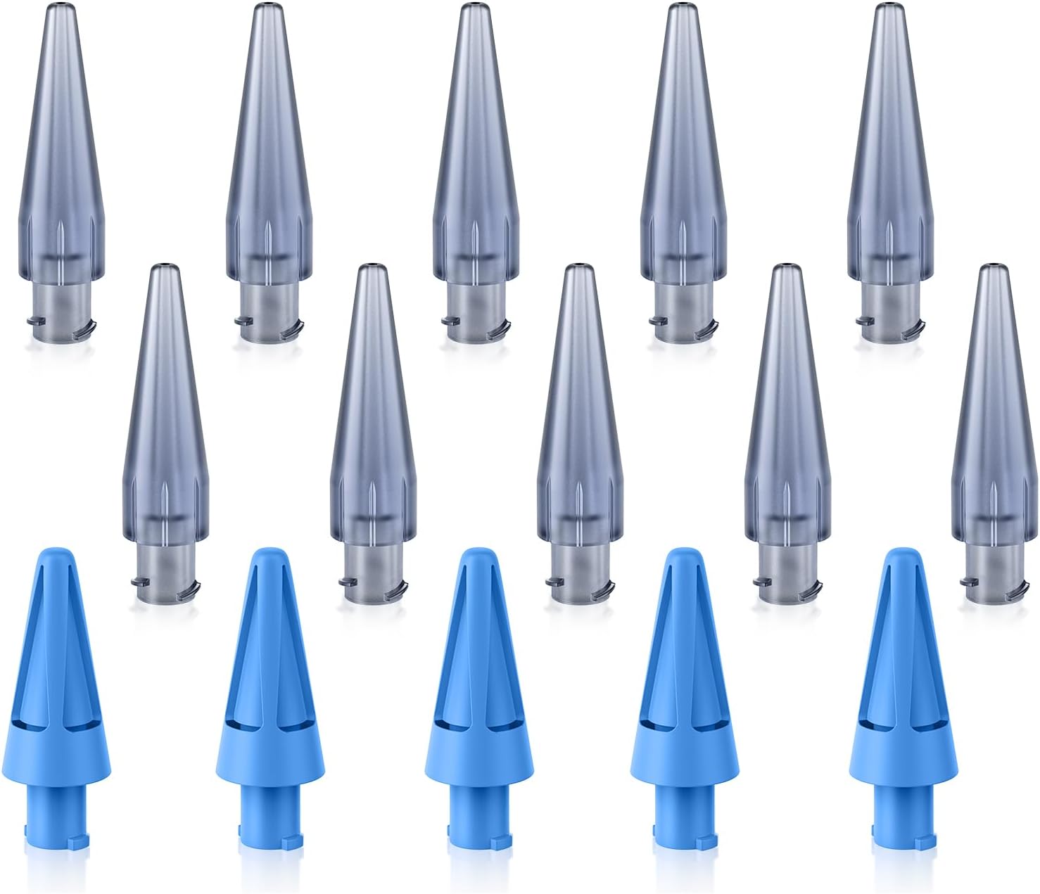 Earwax Removal Kit Ear Cleaner Replacement Tips 15pcs, Blue-1