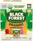 Black Forest USDA Organic Gummy Bears - 65 Pouches - .0.8Oz Each