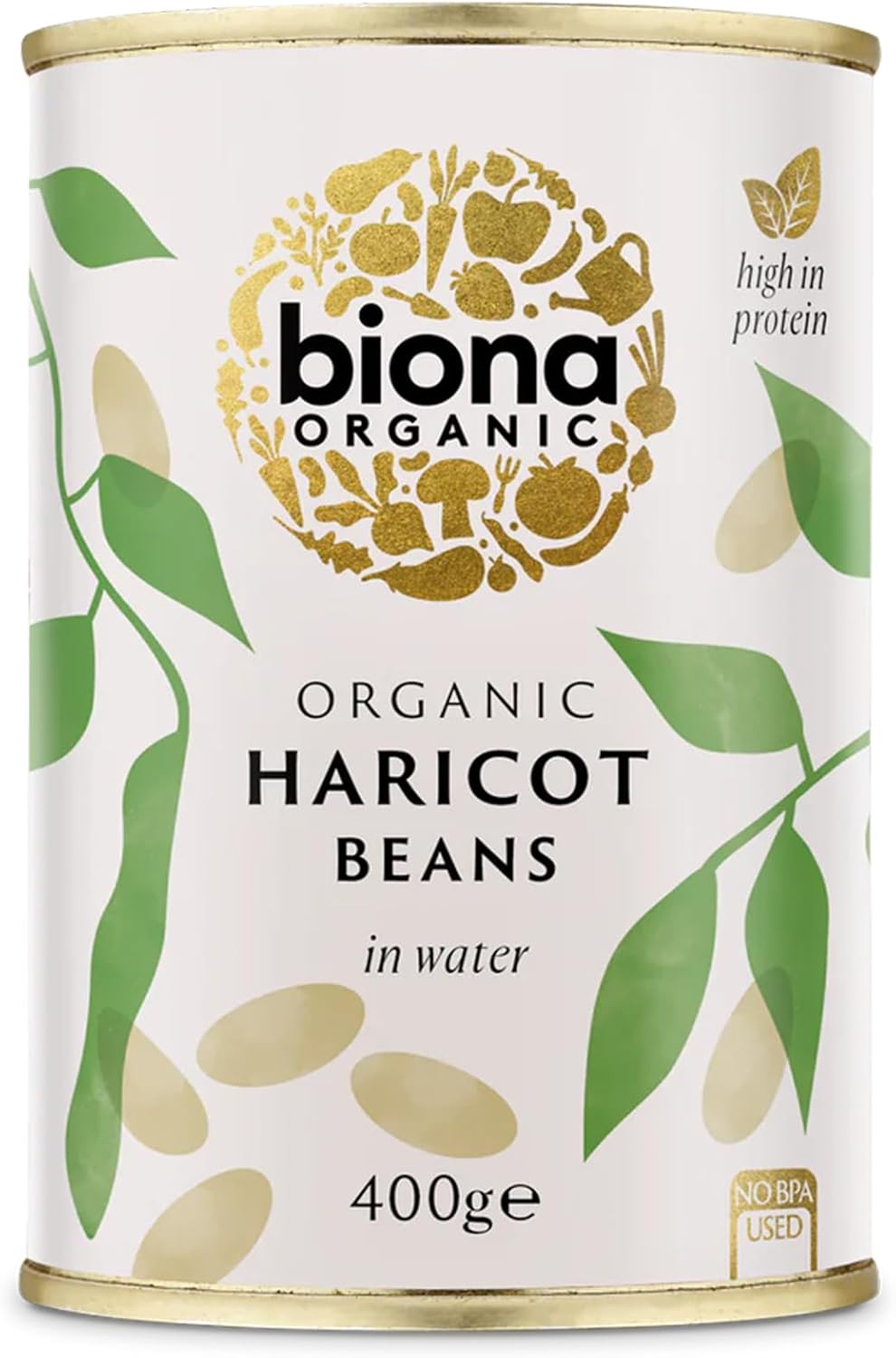 BIONA Organic Haricot Beans, 400 GR