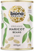 BIONA Organic Haricot Beans, 400 GR