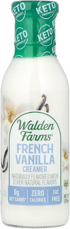 Walden Farms Near Zero French Vanilla Coffee Creamer, 355 ml, 12 oz.