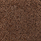Homankit Brown Jimmies Sprinkles Edible Sprinkle Candy Soft Jimmies Toppings for Ice Cream, Cupcake, Cake, Cookie, Dessert Decorating 2.75 Ounces (Not Chocolate)