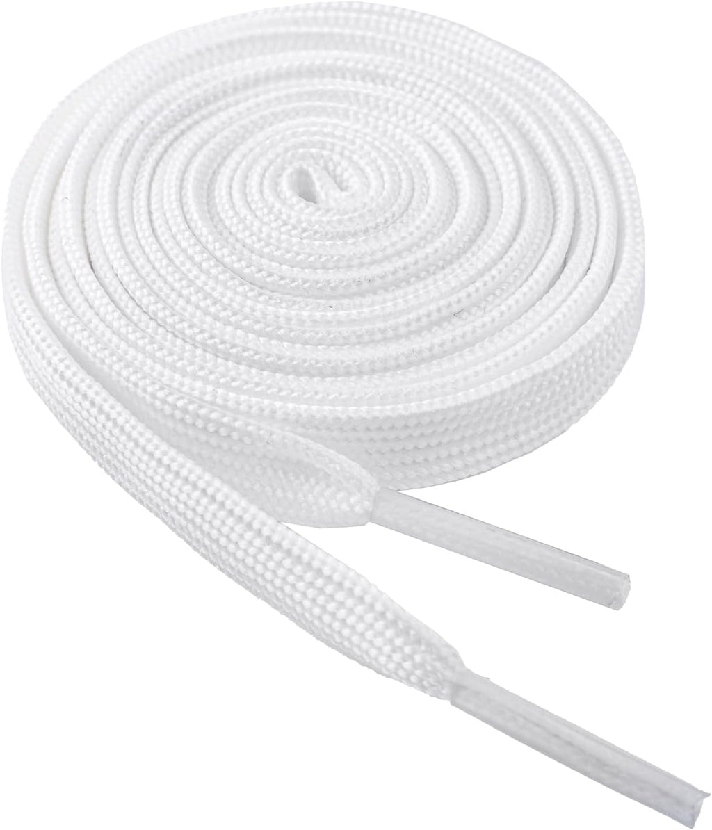 Shoelaces for Sneakers 1 Pair Athletic Shoelace Flat Shoe laces for Kids and Adults 27 Soild Colors in 24"-79"