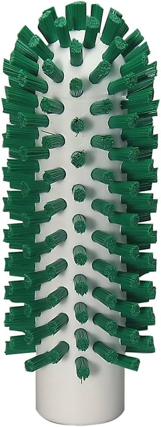 Vikan 5380-50-2 Stiff Tube Brush, Polyester, 2" x 5-3/4" OAL, Green