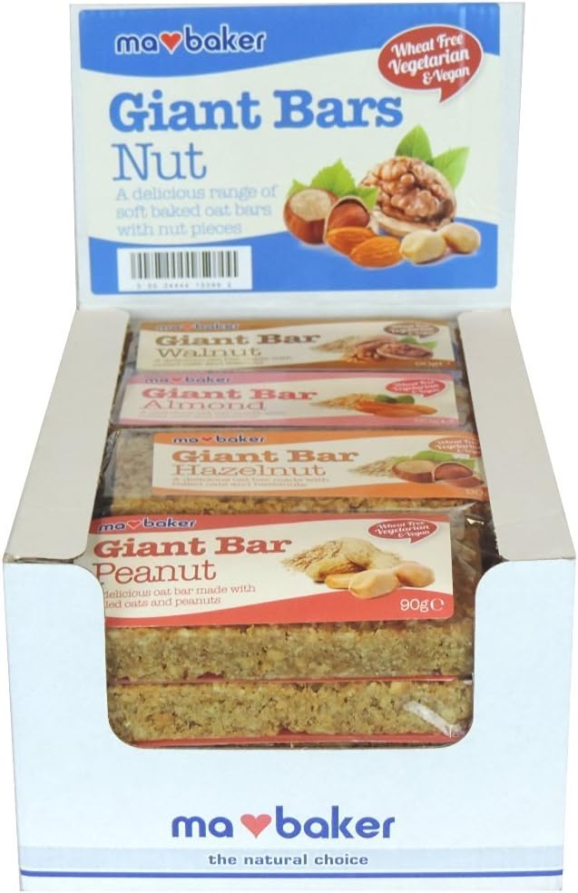 Ma Baker - Giant Bars Nut - 20 Mixed Bars