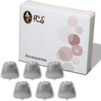 FCS Pack of 6 Click Sleeve for Siemens Signia Lotus Prompt Click- CIC (Vented-Medium)