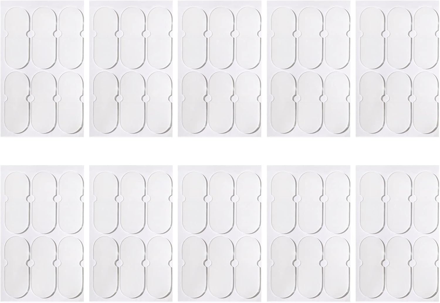 10pcs Clear Ear Stickers Veneer Corrector Patches Invisible Cosmetics Stickers Ear Position Corrector Ear Patches