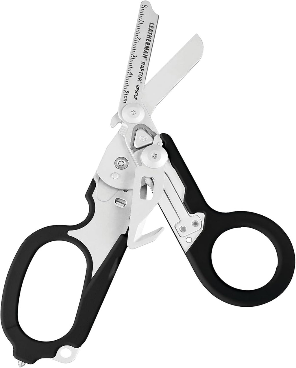 LEATHERMAN, Raptor Rescue, 6-in-1 Heavy-Duty Emergency/Trauma Shears, Made in the USA, Utility Holster Included