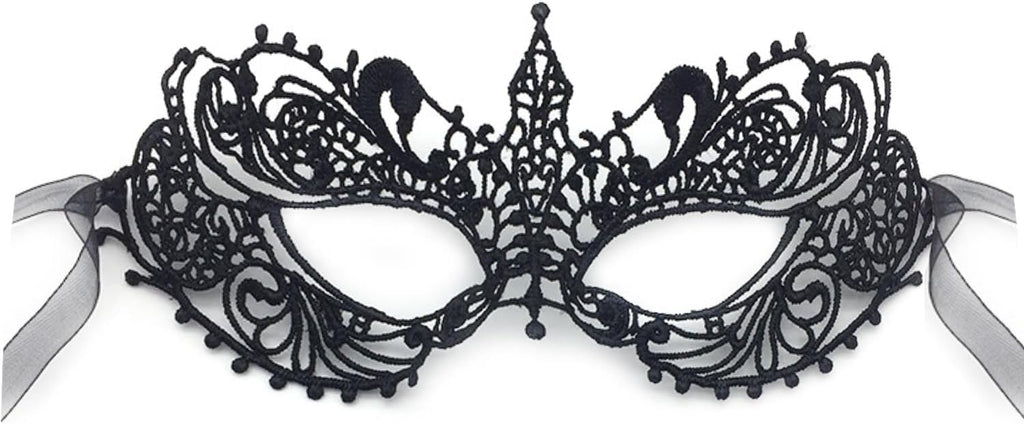MYMENU Women Masquerade Mask Luxury Lace Venetian Halloween Carnival Masks for Party Costume Cosplay Mardi Gras