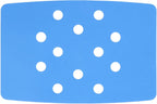 Shower Cushion for A Shower Bench Padded Shower Chair Shower Chair Cushion Paste Fixed Keep Warm EVA Blue Perforation Design Portable Shower Stool Cushion for Elderly, Disabled, Handicap and Injured