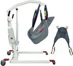 CEEBUS Patient Hoist Lift Sling, Full Body Commode Sling Stair Transfer Belt Divided Leg Sling Bariatric Handicap Lift Medical Lift Equipment for Elderly Disabled