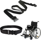 Wheelchair Safety Strap Seat Belt Adjustable,Wheelchair Seatbelt,Wheelchair Seat Belt,Wheelchair Safety Belt,Anti-Fall Extra Long Size for Sliding Belt Patients Strap Chair Medical Seniors Disable