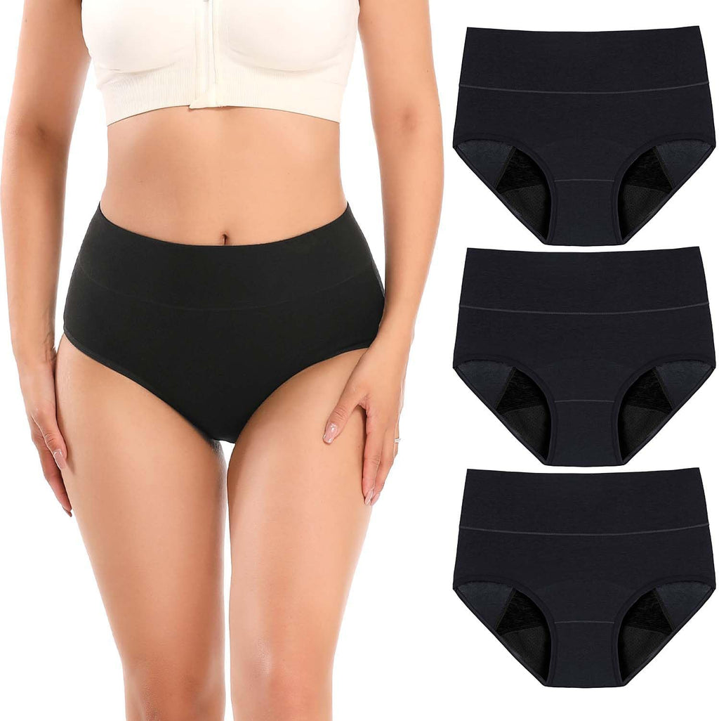 Molasus Incontinence Underwear for Women Absorbency Period Leakproof Panties