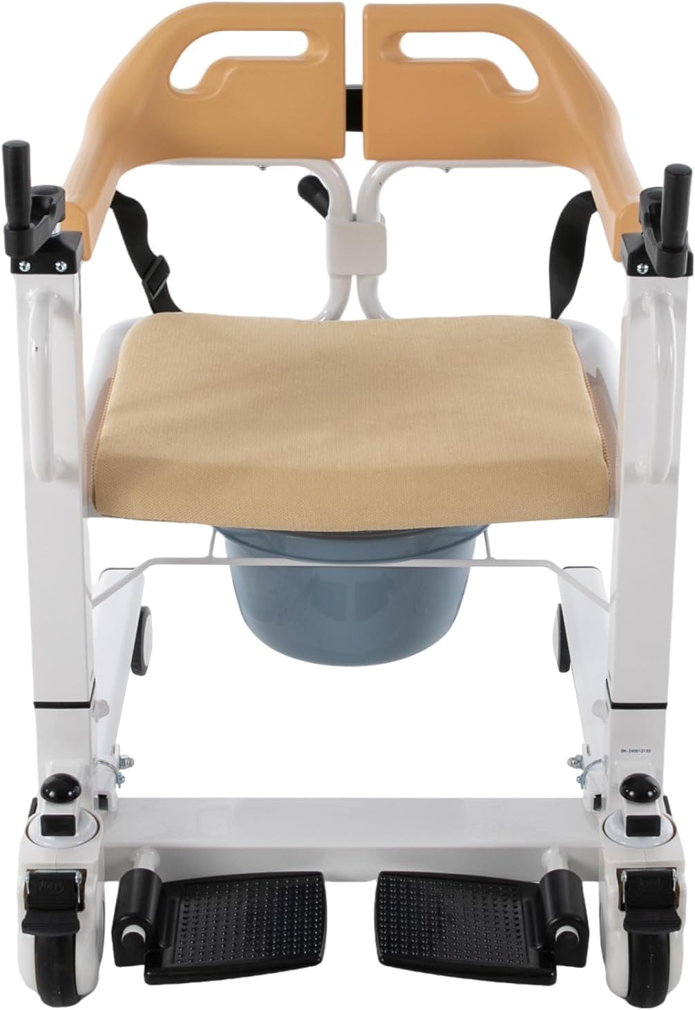 Manual Hand Crank Shifting Caregiver Mobility Aid - Premium Quality Patient Transfer Machine Patient Lift Transfer Chair