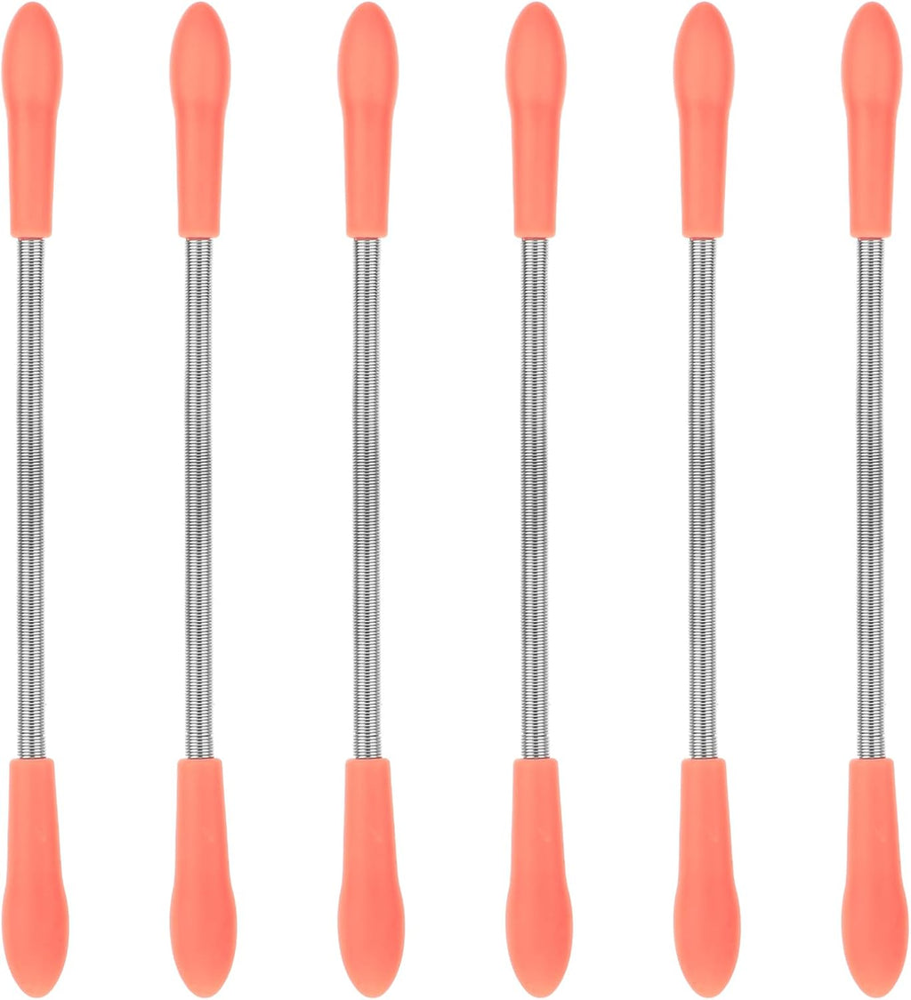 6 Pieces Facial Hair Remover Spring Eyebrow Face Epilator Coil Portable Hair Remover Spring Threading Tool Hair Remover Spring Epilator for Women Chin Cheek Mustache Upper Lip