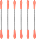 6 Pieces Facial Hair Remover Spring Eyebrow Face Epilator Coil Portable Hair Remover Spring Threading Tool Hair Remover Spring Epilator for Women Chin Cheek Mustache Upper Lip