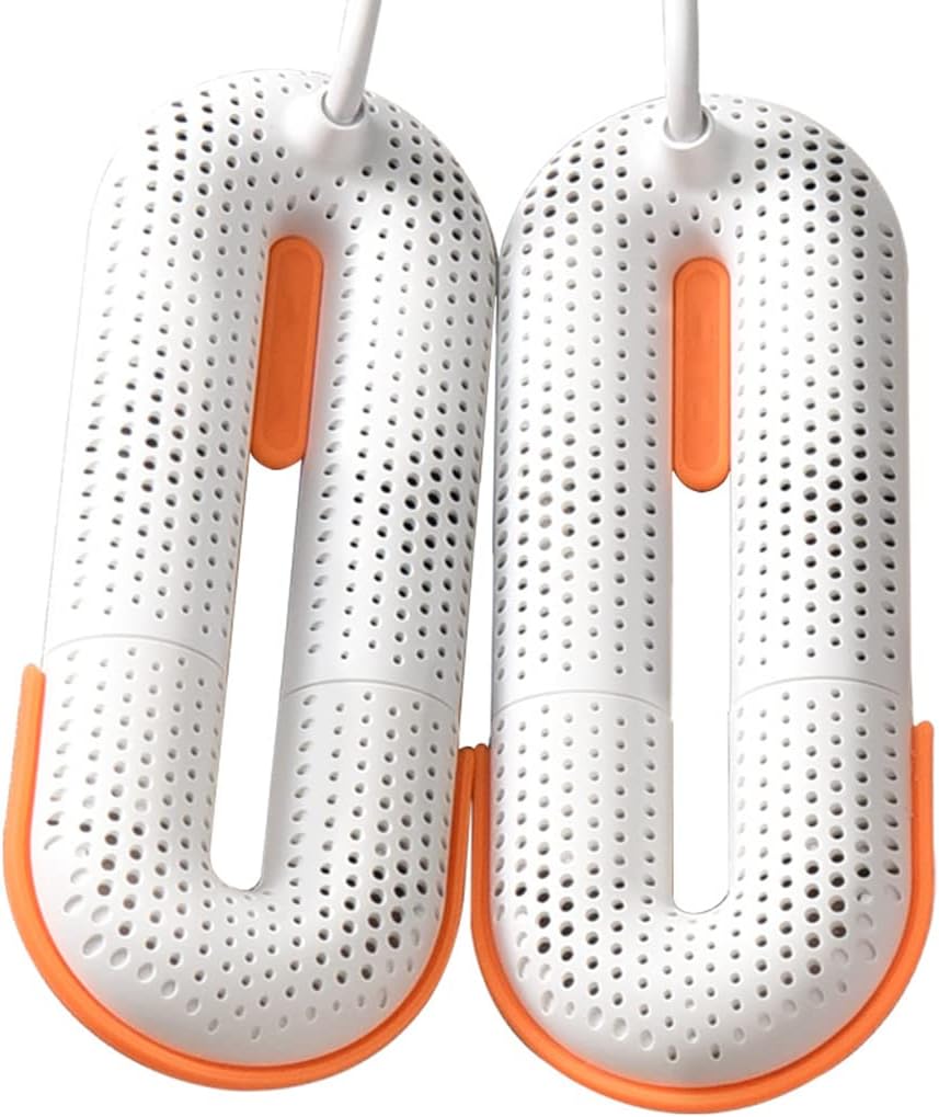 Foot Warmer Portable Intelligent Timing Footwear Dryer Machine with 3 Timer Modes,Shoes Dryer Warmer Suitable for Shoes,Gloves,Socks,ski Boots(White)