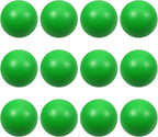 12 Pcs Green Foam Stress Ball Squeeze Stress Relief Balls for Kids and Adults Hand Exercise Sensory Relief Toys for Anxiety ADHD Autism （Green）
