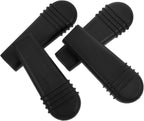 FRCOLOR 4pcs Wheelchair Brake Extension Handles Brake Lever Covers for Improved Control and Safety Compatible Various Wheelchair Models Maneuverability and Stability