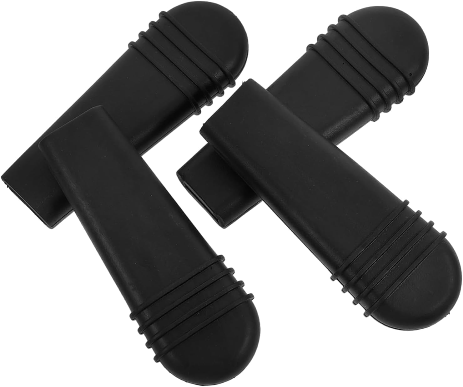 FRCOLOR 4pcs Wheelchair Brake Extension Handles Brake Lever Covers for Improved Control and Safety Compatible Various Wheelchair Models Maneuverability and Stability